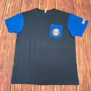 Chicago Cubs 2016 World Champions CSN Shirt BDA Brand Large Blue Pocket